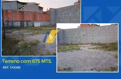 Terreno comercial para alugar no Parque Jaçatuba, Santo André 