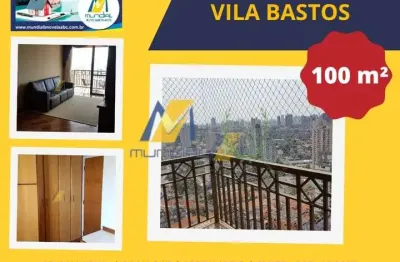 Apartamento com 3 quartos para alugar na Vila Bastos, Santo André 