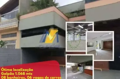 Sala comercial para alugar no Jardim, Santo André 