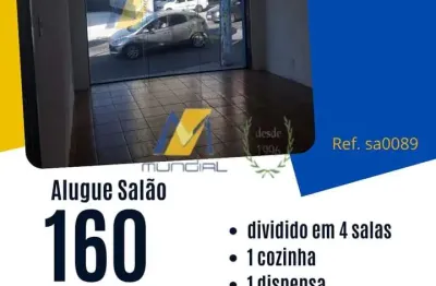 Ponto comercial para alugar na Vila Alzira, Santo André 