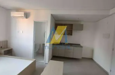 Apartamento com 1 dormitório para alugar, 24 m² por r$ 2.190/mês - centro.