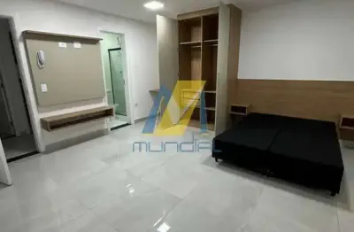 Quer morar em um studio novinho, mobiliado e com aluguel acessível em s. a.