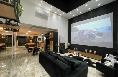 Linda casa mobiliada  de alto padrão à venda em condomínio fechado!