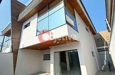 Casa com 3 dormitórios à venda, 136 m² - novo portinho - cabo frio/rj