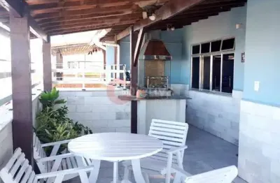 Cobertura mobiliada com 4 dormitórios à venda, 160 m²  braga - cabo frio/rj