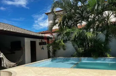 Casa a venda cond. dos pássaros de 4 quartos - guriri - cabo frio - rj