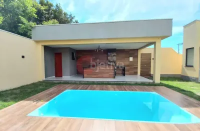 Casa térrea condomínio reviver i, 3 suítes, 156m², são pedro da aldeia