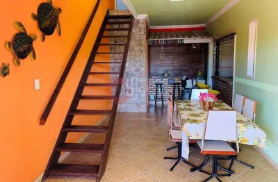 Casa independente, 2 quartos, 190m², vista para o mar, peró - cabo frio