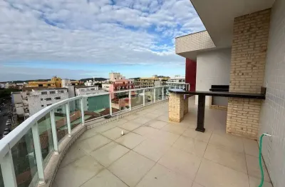 Cobertura duplex, 4 suítes, próximo a praia do forte,  centro - cabo frio