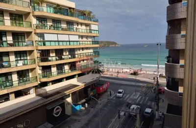 Apartamento linear, 1 quarto, à 50 metros da praia do forte, cabo frio