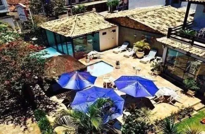 Pousada com 35 quartos à venda, 980 m²  - vila nova - cabo frio/rj