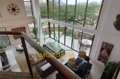 Apartamento para alugar, no condomínio península bernini,  em rio de janeiro, barra da tijuca, com 4 quartos, 266m²