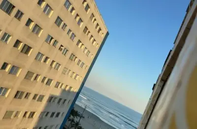 **apartamento 1 dormitório frente mar – mirim / praia grande**