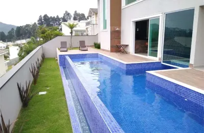 Casa em condomínio fechado com 4 quartos à venda na estrada de ipanema, 2835, parque sinai, santana de parnaíba, 603 m2 por r$ 4.500.000