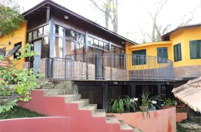 Casa em condomínio fechado com 3 quartos à venda na rua das granjas, 268, chácara eliana, cotia, 338 m2 por r$ 1.380.000