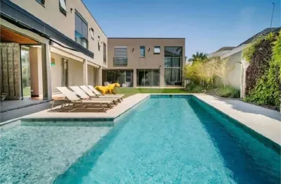 Casa em condomínio fechado com 5 quartos à venda na alameda shangai, 84, tamboré, santana de parnaíba, 1180 m2 por r$ 31.000.000