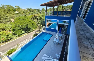 Casa em condomínio fechado com 3 quartos à venda na rua cláudio manoel da costa, 73, granja caiapiá, cotia, 320 m2 por r$ 1.390.000