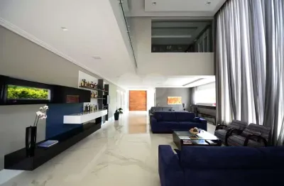 Casa em condomínio fechado com 5 quartos à venda na praça china, 648, tamboré, santana de parnaíba, 1005 m2 por r$ 14.900.000