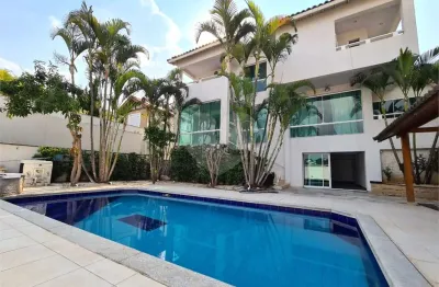 Casa em condomínio fechado com 4 quartos para alugar na alameda londrina, 151, alphaville, santana de parnaíba, 533 m2 por r$ 35.000
