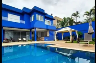 Casa em condomínio fechado com 5 quartos à venda na rua paris, 210, paiol velho, santana de parnaíba, 520 m2 por r$ 4.500.000