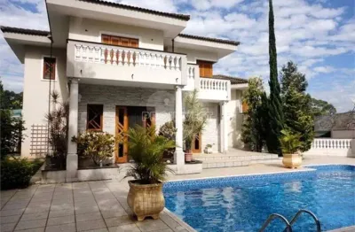 Casa em condomínio fechado com 4 quartos à venda na rua bartolomeu bueno da silva, 1, são paulo ii, cotia, 435 m2 por r$ 2.400.000