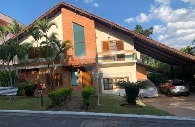 Casa em condomínio fechado com 4 quartos à venda na alameda dos tagetes, 131, alphaville, santana de parnaíba, 500 m2 por r$ 2.690.000