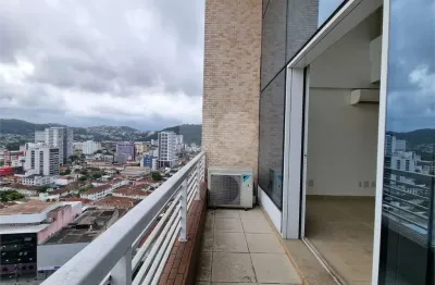 Sala comercial à venda na avenida senador feijó, 686, vila mathias, santos, 68 m2 por r$ 550.000