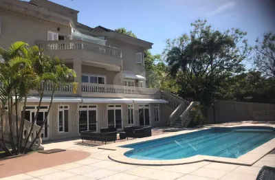 Casa em condomínio fechado com 5 quartos à venda na alameda tókio, 103, tamboré, santana de parnaíba, 1200 m2 por r$ 45.000.000