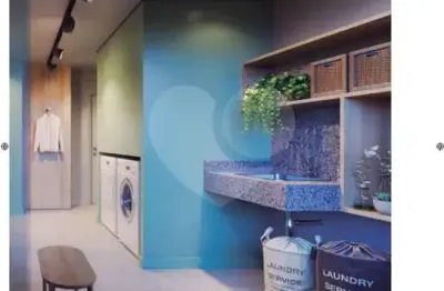 Apartamento com 2 quartos à venda na avenida dos carinás, 64, indianópolis, são paulo, 37 m2 por r$ 495.925