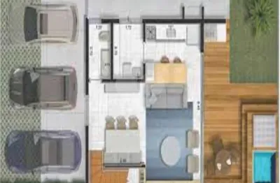 Casa em condomínio fechado com 3 quartos à venda na estrada de lula chaves, 386, tanquinho, santana de parnaíba, 152 m2 por r$ 1.216.000