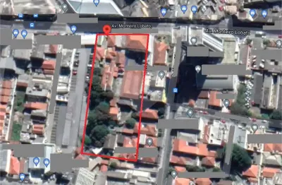 Terreno à venda na avenida monteiro lobato, 90, macedo, guarulhos, 1848 m2 por r$ 12.000.000