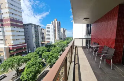 Apartamento com 3 quartos à venda na avenida doutor bernardino de campos, 558, pompéia, santos, 198 m2 por r$ 1.850.000