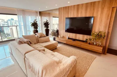 Apartamento com 3 quartos à venda na alameda iraé, 302, indianópolis, são paulo, 157 m2 por r$ 4.800.000