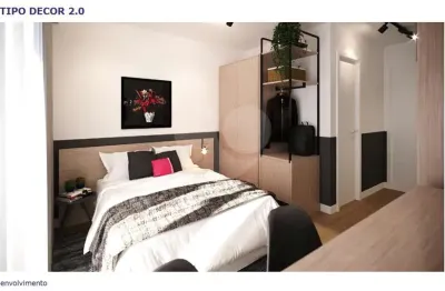 Kitnet / stúdio à venda na alameda dos maracatins, 1424, indianópolis, são paulo, 25 m2 por r$ 550.000