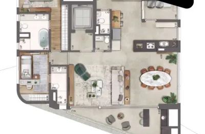 Apartamento com 3 quartos à venda na rua doutor fadlo haidar, 134, vila olímpia, são paulo, 153 m2 por r$ 3.780.000