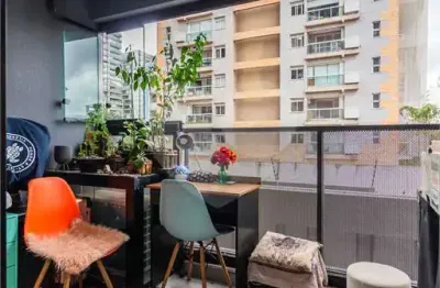 Apartamento com 1 quarto à venda na rua alves guimarães, 1450, pinheiros, são paulo, 33 m2 por r$ 530.000