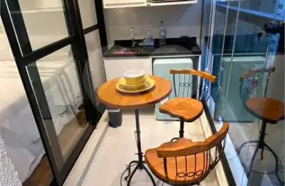 Kitnet / stúdio à venda na rua joão ramalho, 344, perdizes, são paulo, 25 m2 por r$ 510.000