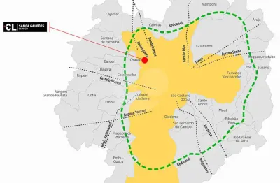 Barracão / galpão / depósito para alugar na avenida benedito alves turíbio, 959, padroeira, osasco, 1865 m2 por r$ 67.468