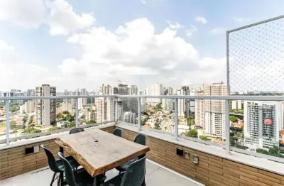Apartamento com 4 quartos à venda na rua joaquim guarani, 454, jardim das acacias, são paulo, 181 m2 por r$ 3.300.000
