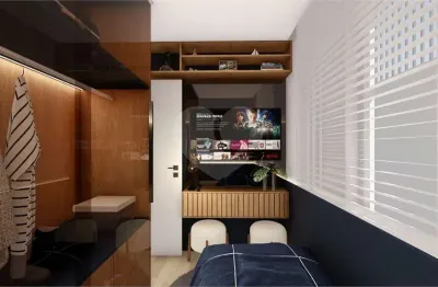 Apartamento com 2 quartos à venda na rua cotoxó, 790, perdizes, são paulo, 35 m2 por r$ 467.640