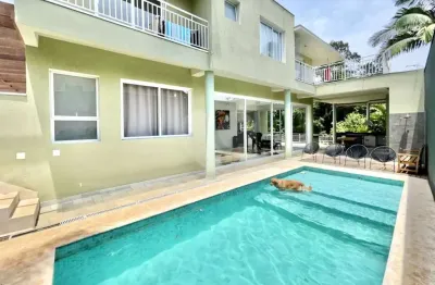 Casa em condomínio fechado com 4 quartos à venda na rua apiacás, 104, aldeia da fazendinha, carapicuíba, 386 m2 por r$ 1.950.000