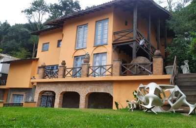 Casa em condomínio fechado com 6 quartos à venda na rua venezuela, 50, recanto impla, carapicuíba, 430 m2 por r$ 2.700.000