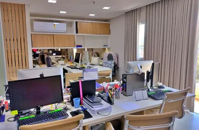 Sala comercial para alugar na rua francisco tramontano, 101, real parque, são paulo, 60 m2 por r$ 6.500