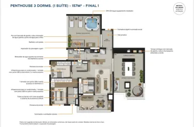 Apartamento com 3 quartos à venda na rua padre adelino, 303, quarta parada, são paulo, 157 m2 por r$ 1.700.000