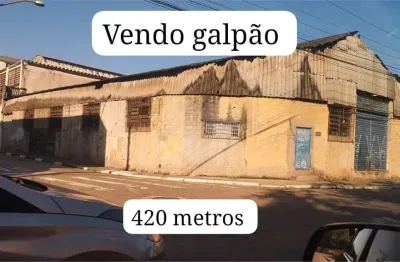 Barracão / galpão / depósito à venda na rua monteiro lobato, 103, taboão, diadema, 420 m2 por r$ 900.000