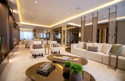 Apartamento com 4 quartos à venda na alameda dos arapanés, 397, moema, são paulo, 258 m2 por r$ 7.874.621