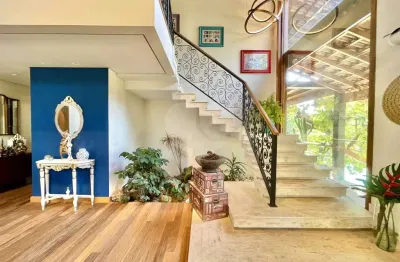 Casa em condomínio fechado com 13 quartos à venda na rua capricórnio, 17, palos verdes, cotia, 921 m2 por r$ 6.920.000