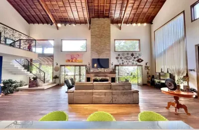 Casa em condomínio fechado com 13 quartos à venda na rua capricórnio, 17, palos verdes, cotia, 921 m2 por r$ 6.920.000