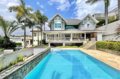 Casa em condomínio fechado com 4 quartos à venda na avenida estácio de sá, 1756, são paulo ii, cotia, 632 m2 por r$ 2.790.000