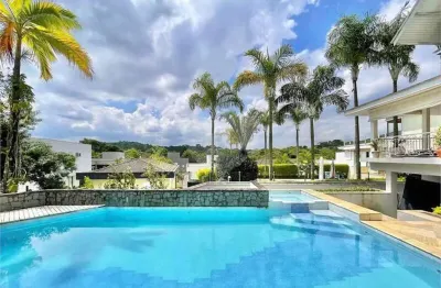 Casa em condomínio fechado com 4 quartos à venda na avenida estácio de sá, 1756, são paulo ii, cotia, 632 m2 por r$ 2.790.000